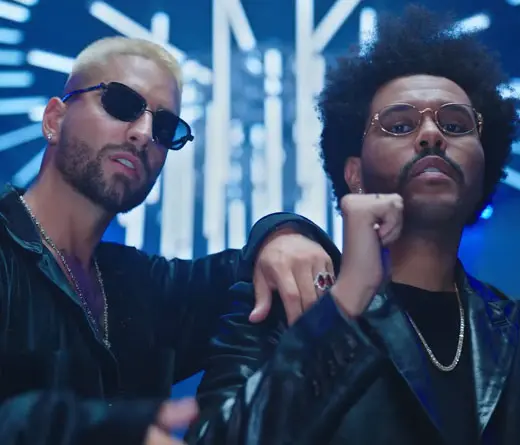 Maluma y The Weeknd se unen para lanzar el remix de Hawi.